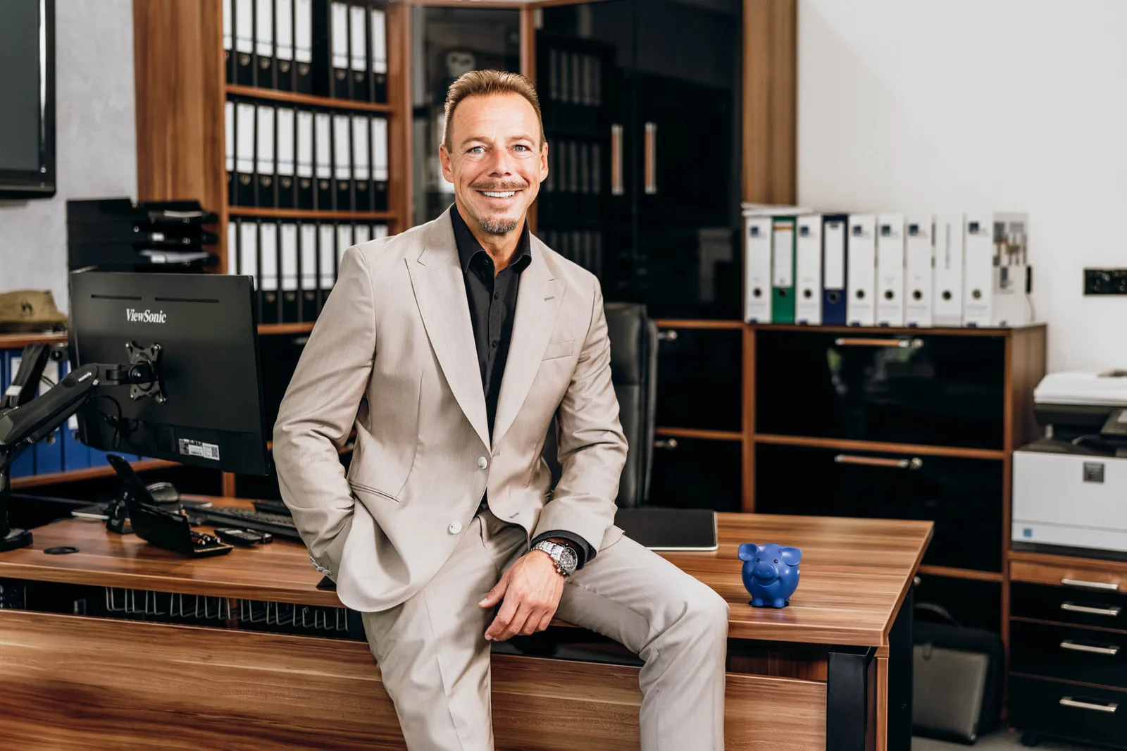 Authentisches Businessportrait vor Ort: Klaus Wandrowetz